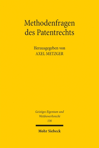 Methodenfragen des Patentrechts