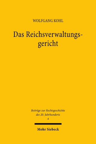 Das Reichsverwaltungsgericht
