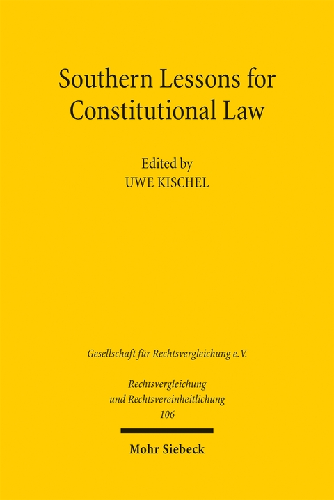 Southern Lessons for Constitutional Law - 