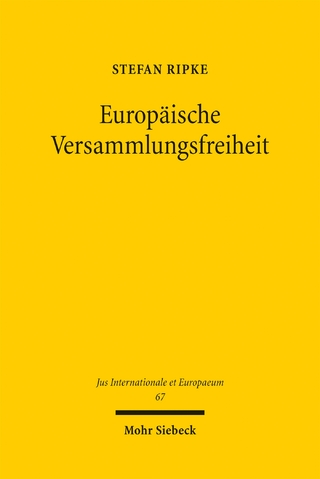 Europäische Versammlungsfreiheit