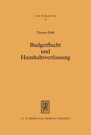 Budgetflucht und Haushaltsverfassung