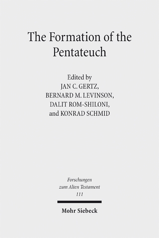 The Formation of the Pentateuch