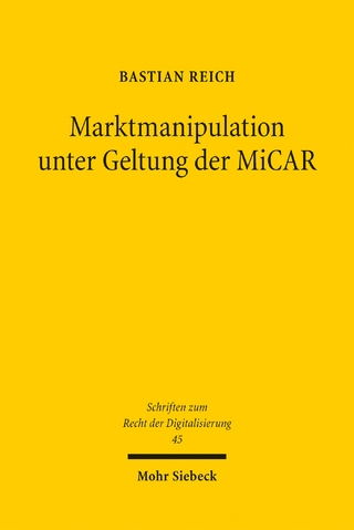 Marktmanipulation unter Geltung der MiCAR