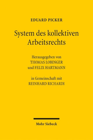 System des kollektiven Arbeitsrechts