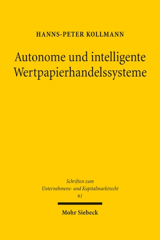 Autonome und intelligente Wertpapierhandelssysteme