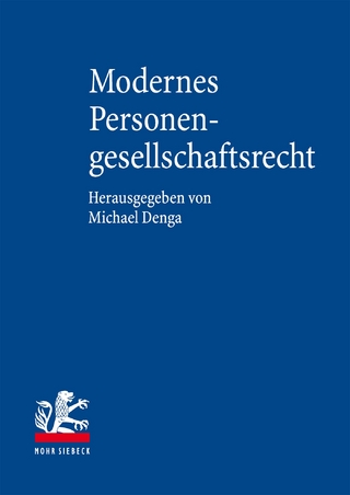 Modernes Personengesellschaftsrecht