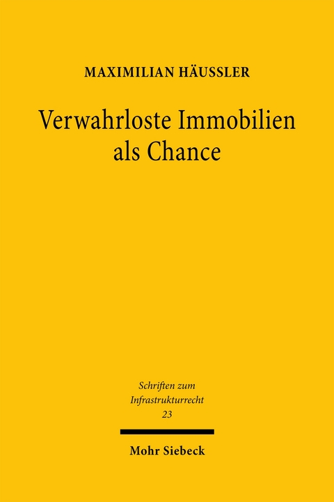 Verwahrloste Immobilien als Chance - Maximilian H&auml;u&szlig;ler