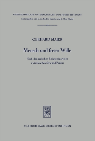 Mensch und freier Wille