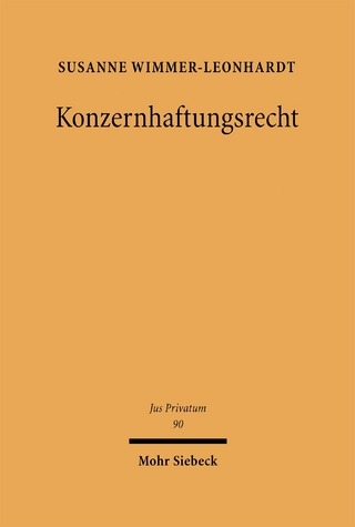 Konzernhaftungsrecht