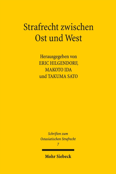 Strafrecht zwischen Ost und West - 