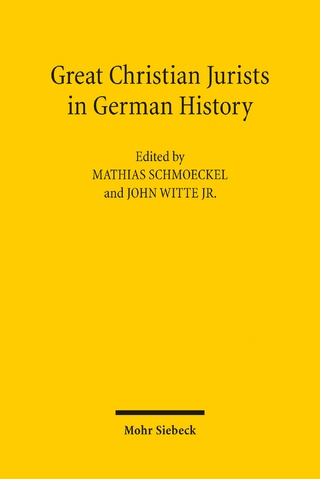 Great Christian Jurists in German History