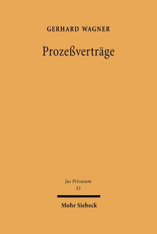 Prozeßverträge