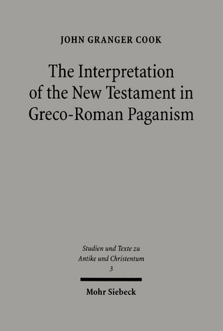The Interpretation of the New Testament in Greco-Roman Paganism