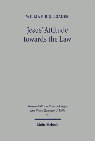 Jesus' Attitude towards the Law