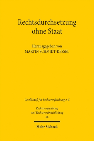 Rechtsdurchsetzung ohne Staat