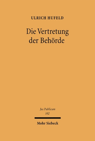 Die Vertretung der Behörde