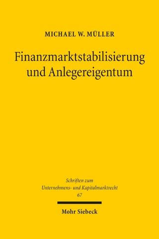Finanzmarktstabilisierung und Anlegereigentum