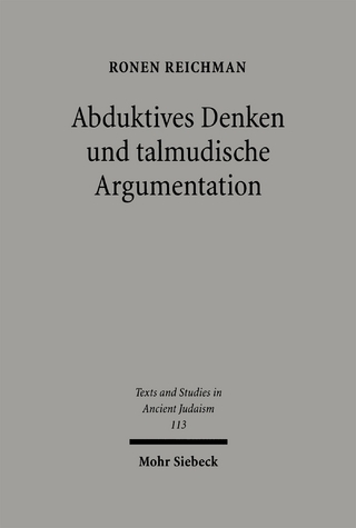 Abduktives Denken und talmudische Argumentation
