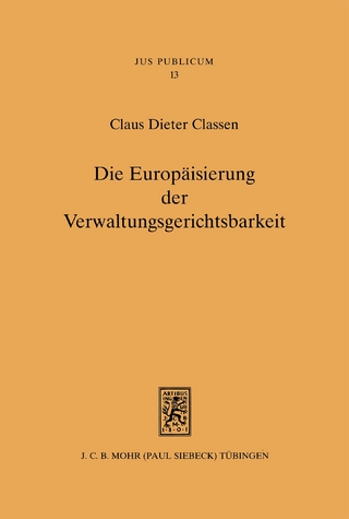 Die Europäisierung der Verwaltungsgerichtsbarkeit