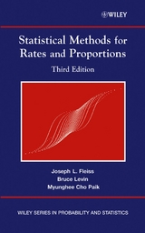 Statistical Methods for Rates and Proportions - Joseph L. Fleiss, Bruce Levin, Myunghee Cho Paik