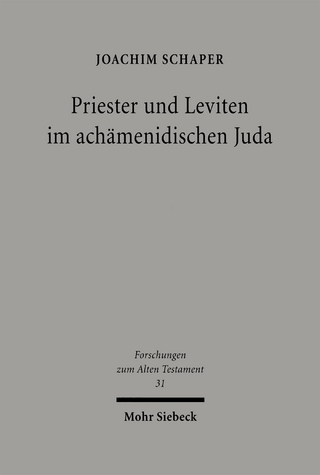 Priester und Leviten im achämenidischen Juda