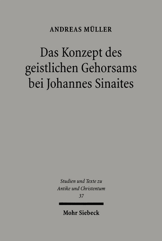 Das Konzept des geistlichen Gehorsams bei Johannes Sinaites