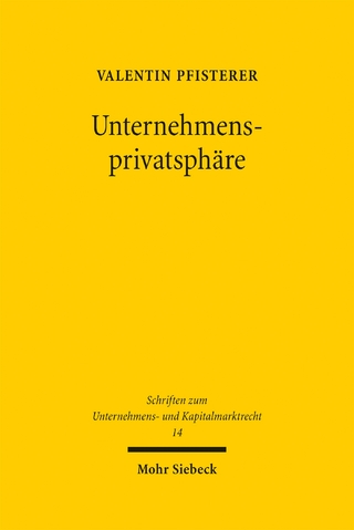 Unternehmensprivatsphäre