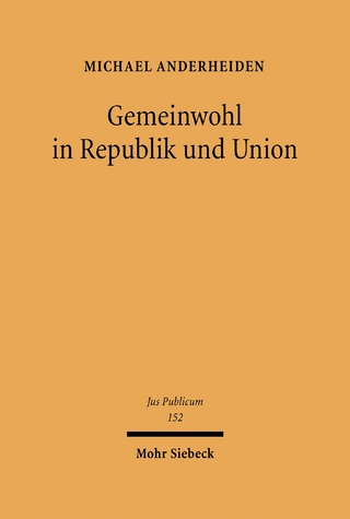 Gemeinwohl in Republik und Union