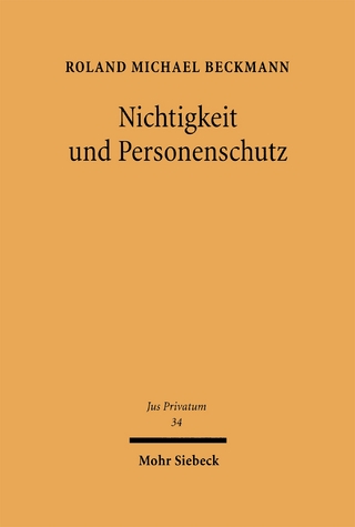 Nichtigkeit und Personenschutz