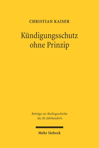 Kündigungsschutz ohne Prinzip