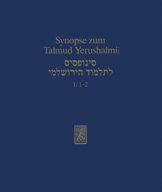 Synopse zum Talmud Yerushalmi