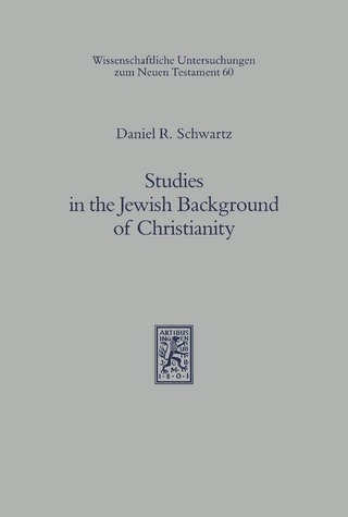 Studies in the Jewish Background of Christianity