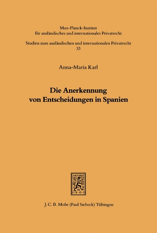 Die Anerkennung von Entscheidungen in Spanien