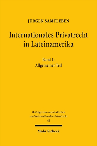Internationales Privatrecht in Lateinamerika