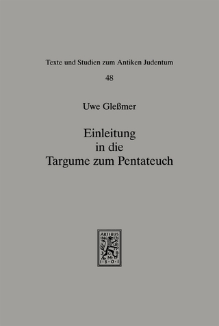 Einleitung in die Targume zum Pentateuch