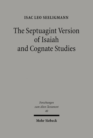 The Septuagint Version of Isaiah and Cognate Studies