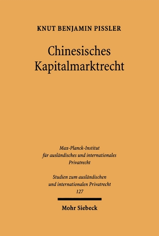 Chinesisches Kapitalmarktrecht