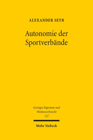Autonomie der Sportverbände