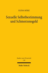 Sexuelle Selbstbestimmung und Schmerzensgeld - Elena M&auml;rz