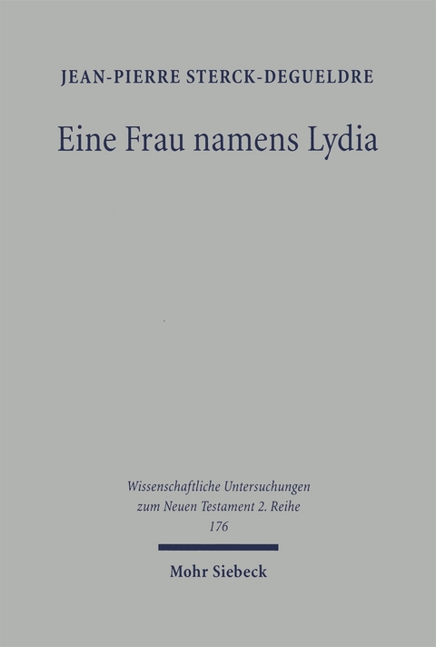 Eine Frau namens Lydia - Jean-Pierre Sterck-Degueldre