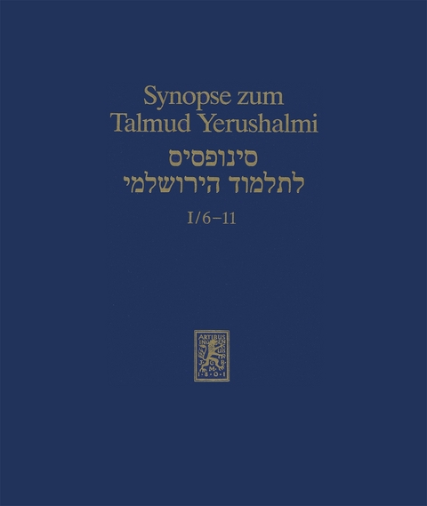 Synopse zum Talmud Yerushalmi - 