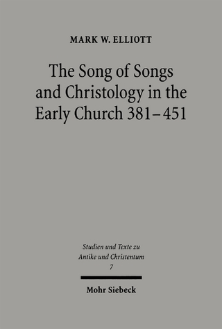 The Song of Songs and Christology in the Early Church