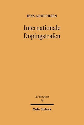 Internationale Dopingstrafen