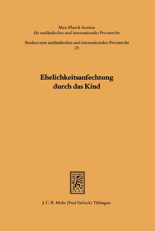 Ehelichkeitsanfechtung durch das Kind