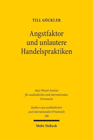 Angstfaktor und unlautere Handelspraktiken