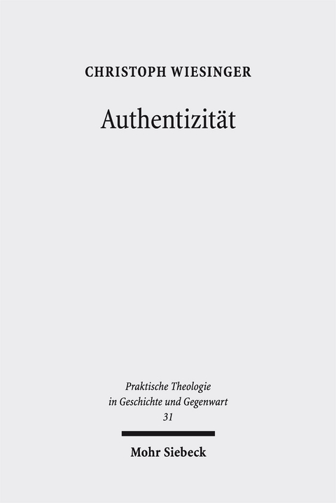 Authentizität - Christoph Wiesinger