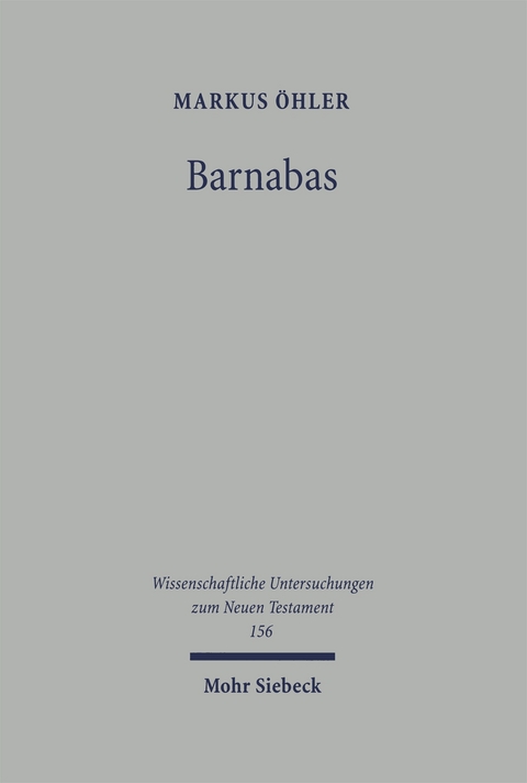 Barnabas - Markus Öhler