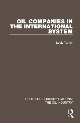 Oil Companies in the International System