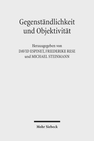 Gegenständlichkeit und Objektivität