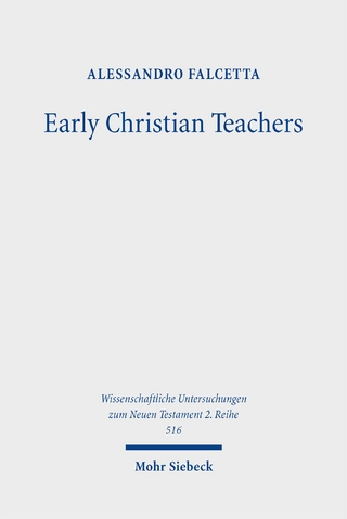 Early Christian Teachers